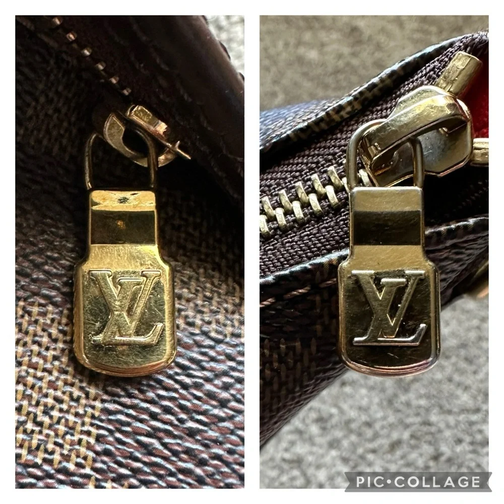 Authentic Louis Vuitton Damier Ebene Bloomsbury GM Large Crossbody Bag RETIRED - Picture 13 of 14